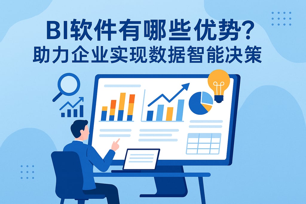 BI软件有哪些优势？助力企业实现数据智能决策"